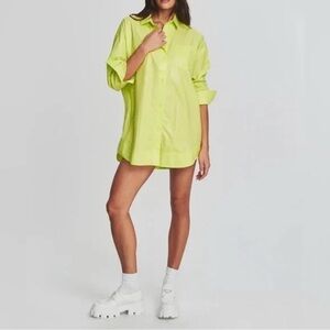 SER.O.YA Neon Lime Shirt